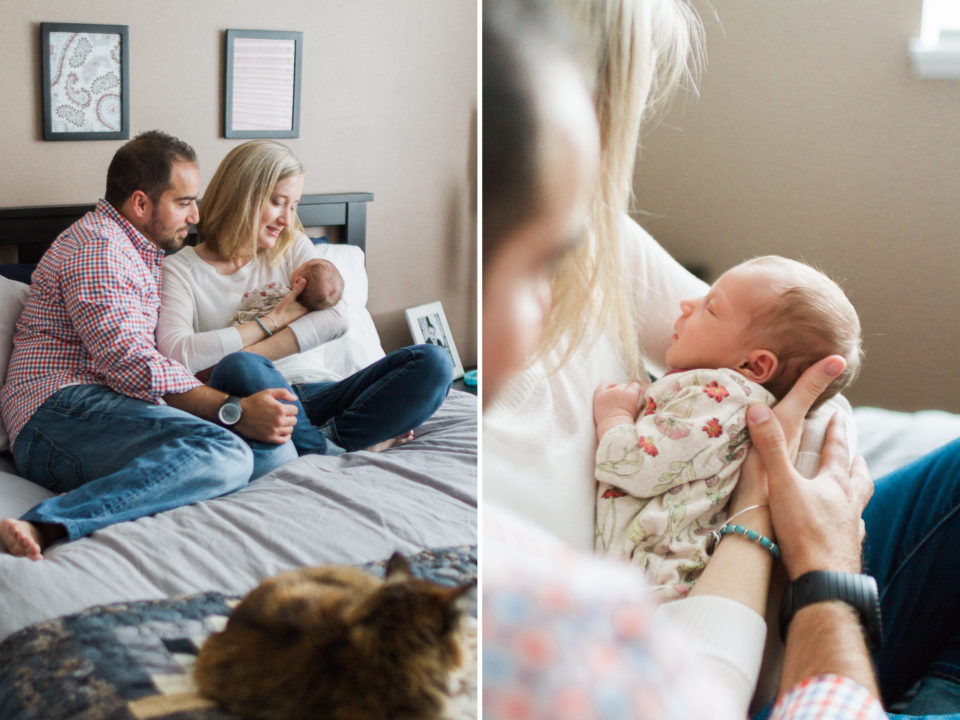 Little Leyli Lifestyle Newborn Session | Seattle Newborn Photographer | Taylor Catherine Photography