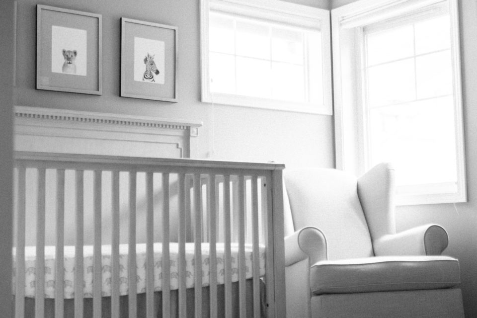  Photograph of a light and airy nursery in Seattle 